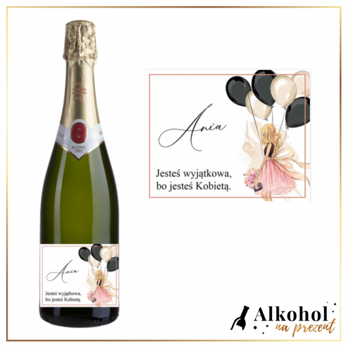 JESTEŚ WYJĄTKOWA BEZALKOHOLOWE WINO CODORNIU ZERO