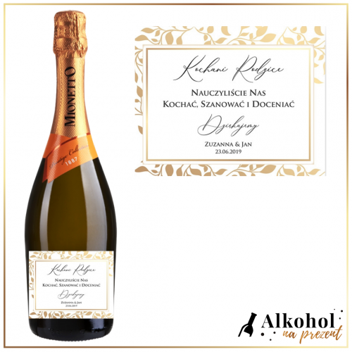 PODZIĘKOWANIA PROSECCO MIONETTO D.O.C. TREVISO