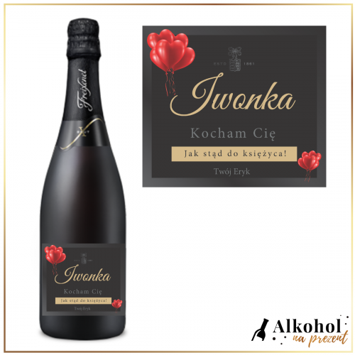 MIŁOSNY FREIXENET CORDON NEGRO - PREZENT NA WALENTYNKI