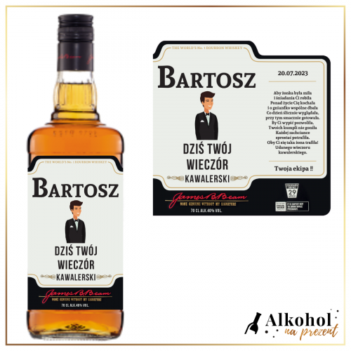WIECZÓR KAWALERSKI JIM BEAM WHITE - PREZENT NA WIECZÓR KAWALERSKI