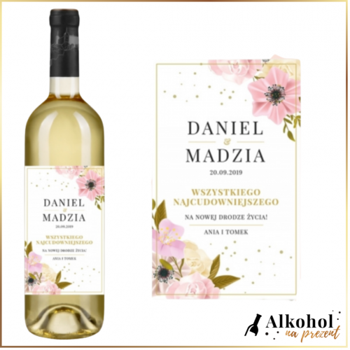 NA NOWĄ DROGĘ ŻYCIA WINO BIAŁE