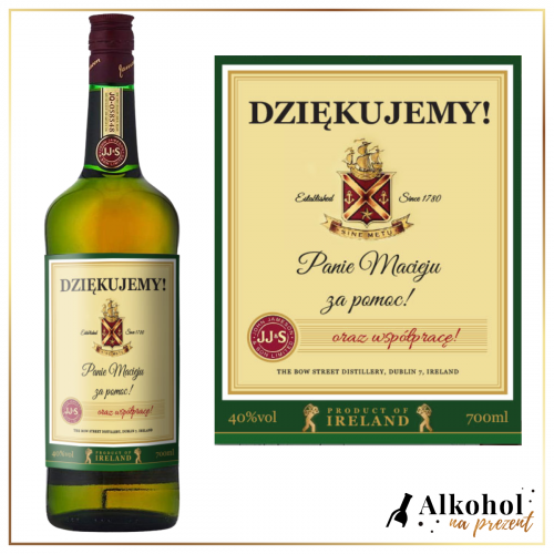PODZIĘKOWANIA JAMESON IRISH