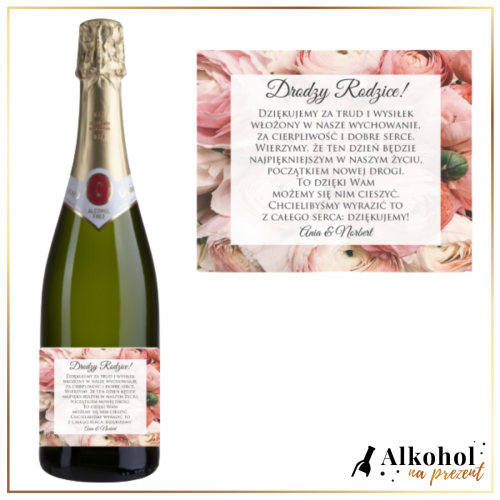 PODZIĘKOWANIA PIWONIE BEZALKOHOLOWE WINO MUSUJĄCE CODORNIU ZERO