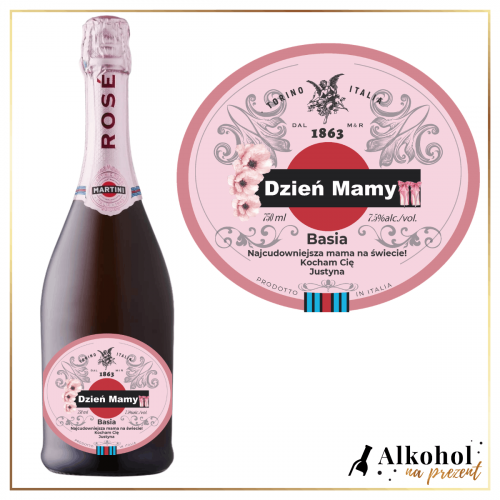 DZIEŃ MAMY MARTINI ROSE EXTRA DRY - PREZENT NA DZIEŃ MAMY