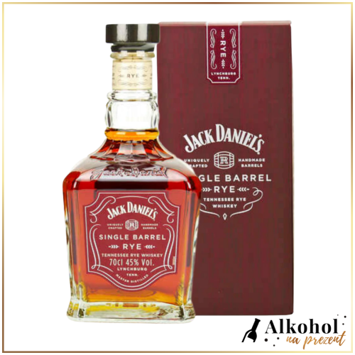 WHISKEY JACK DANIEL'S SINGLE BARREL RYE 0.7L + OPAKOWANIE