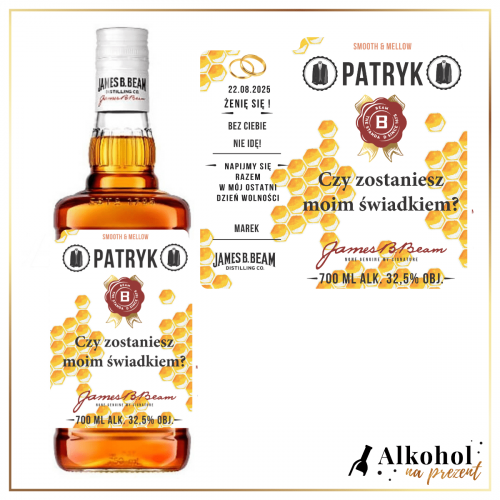 ZOSTANIESZ MOIM ŚWIADKIEM? JIM BEAM HONEY