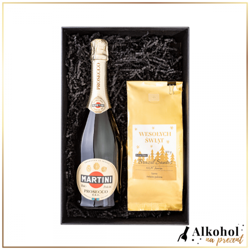 ŚWIĄTECZNY ZESTAW MARTINI PROSECCO - ZESTAW PREZENTOWY NA ŚWIĘTA BOŻEGO NARODZENIA