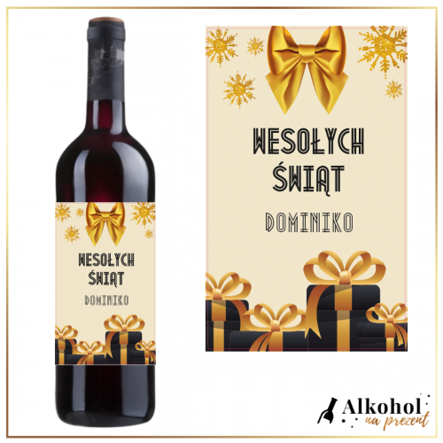ZŁOTE PREZENTY WINO CZERWONE