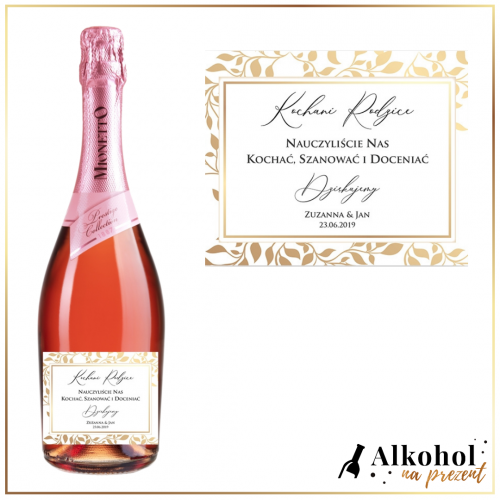 PODZIĘKOWANIA PROSECCO MIONETTO ROSÉ