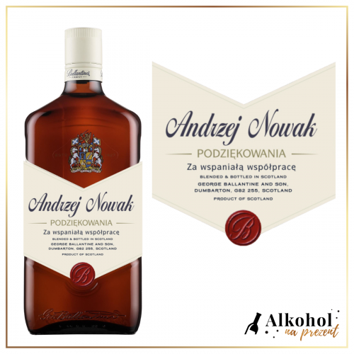 PODZIĘKOWANIA BALLANTINE'S