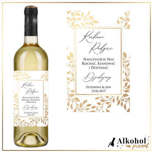 PODZIĘKOWANIA WINO BIAŁE