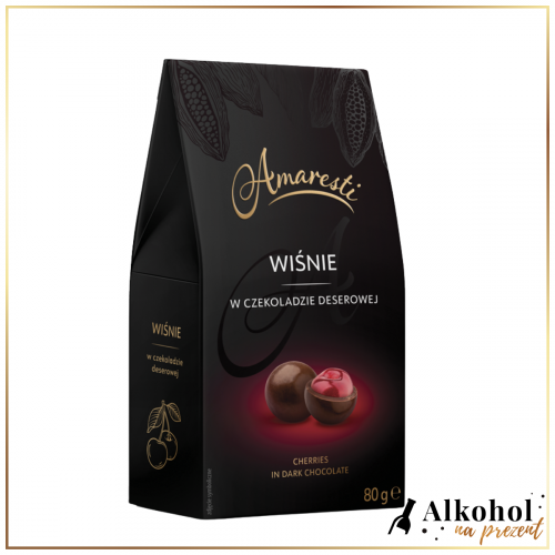 WIŚNIE W CZEKOLADZIE AMARESTI 80G