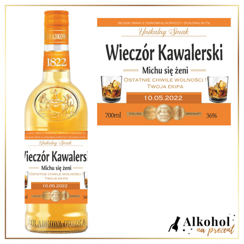 WIECZÓR KAWALERSKI ŻOŁĄDKOWA GORZKA