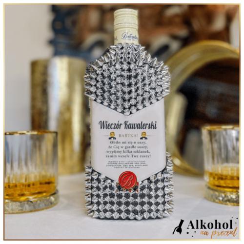 WIECZÓR KAWALERSKI BALLANTINE'S ZE SREBRNYMI KOLCAMI - PREZENT NA WIECZÓR KAWALERSKI