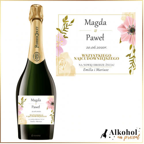 NA NOWĄ DROGĘ ŻYCIA SZAMPAN PERRIER JOUET GRAND BRUT