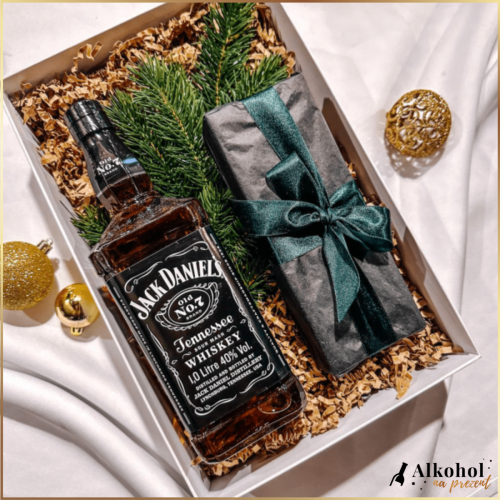 ŚWIĄTECZNY ZESTAW JACK DANIEL'S OLD NO.7 + PIERNIKI - ZESTAW PREZENTOWY NA BOŻE NARODZENIE