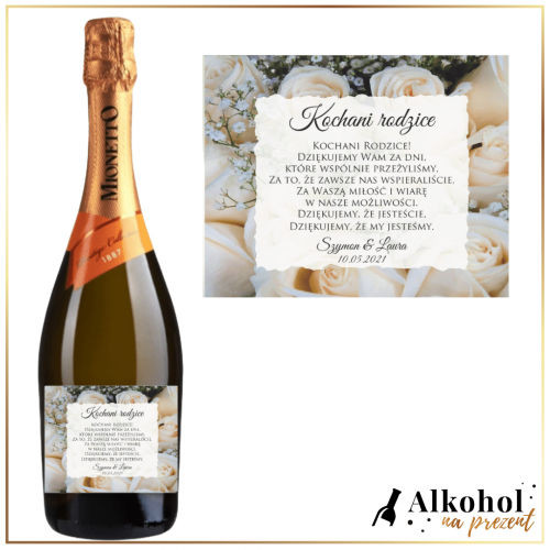 PODZIĘKOWANIA BIAŁE RÓŻE MIONETTO D.O.C. TREVISO