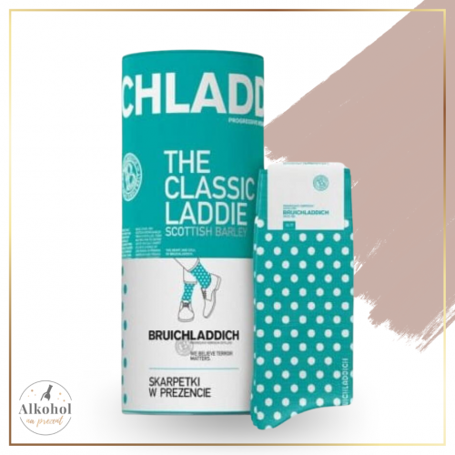 WHISKY BRUICHLADDICH CLASSIC LADDIE 0.7L + SKARPETKI + OPAKOWANIE