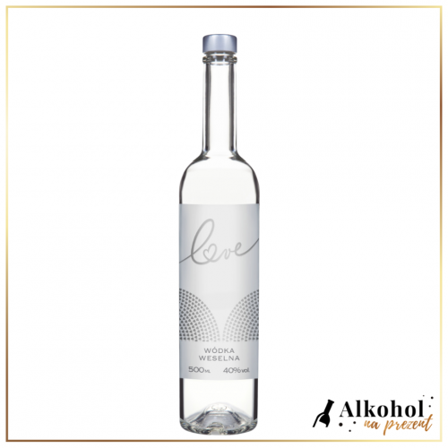 WÓDKA TORUŃSKA WESELNA LOVE BLACK/WHITE ONA FUTURA