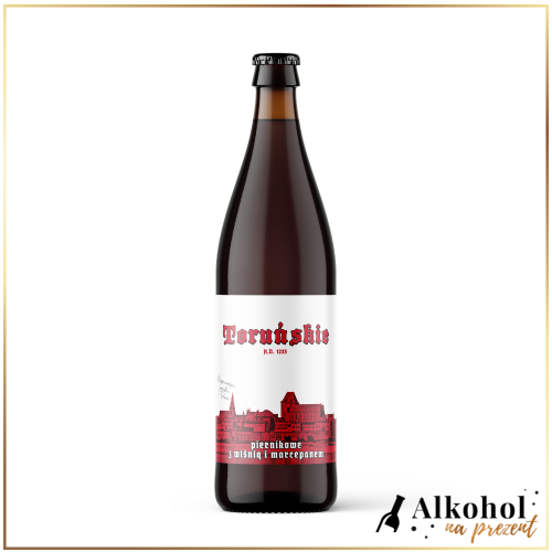 TORUŃSKIE PIWO Z WIŚNIĄ I MARCEPANEM