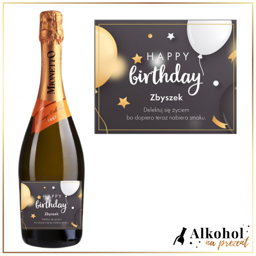HAPPY BIRTHDAY PROSECCO MIONETTO D.O.C. TREVISO