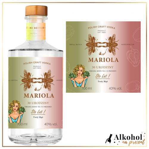 URODZINOWA JONSTON BOTANICAL VODKA LIME & HABANERO - PREZENT NA URODZINY