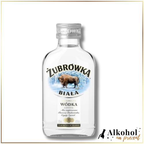WÓDKA ŻUBRÓWKA BIAŁA 0.1L