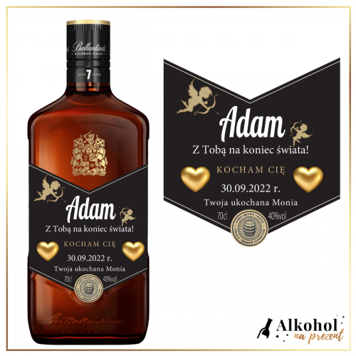 AMORKI BALLANTINE'S 7-LETNI - PREZENT NA DZIEŃ CHŁOPAKA