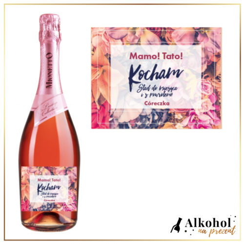 KOCHAM STĄD DO KSIĘŻYCA PROSECCO MIONETTO ROSÉ