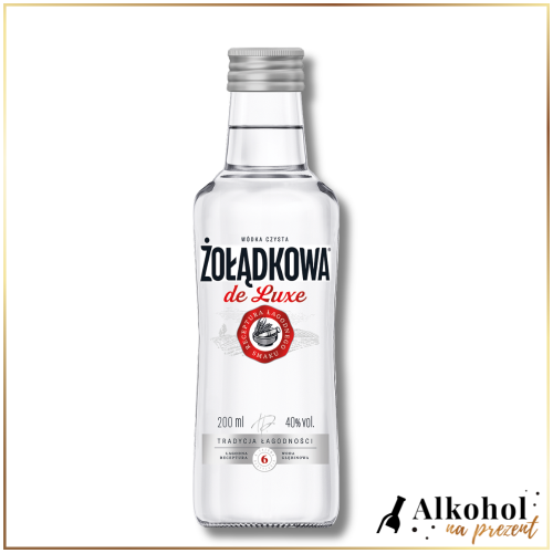 WÓDKA ŻOŁĄDKOWA CZYSTA DE LUXE 0.2L