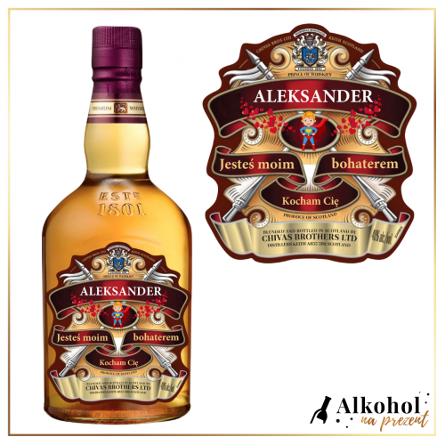 BOHATER CHIVAS REGAL - PREZENT DLA NIEGO