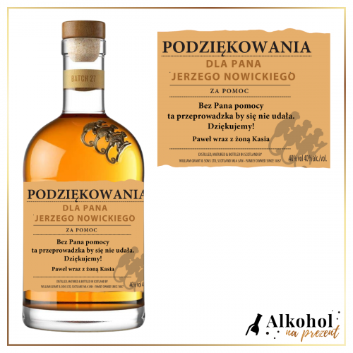 PODZIĘKOWANIA MONKEY SHOULDER- PREZENT DLA SZEFA