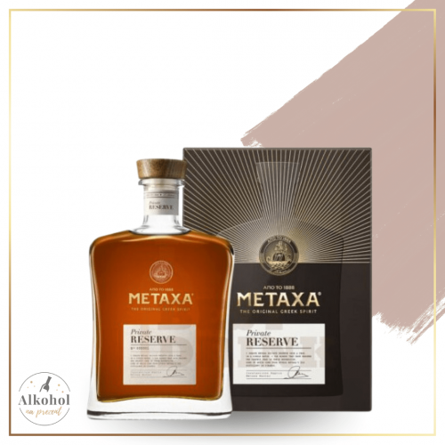 BRANDY METAXA PRIVATE RESERVE 0.7L + OPAKOWANIE