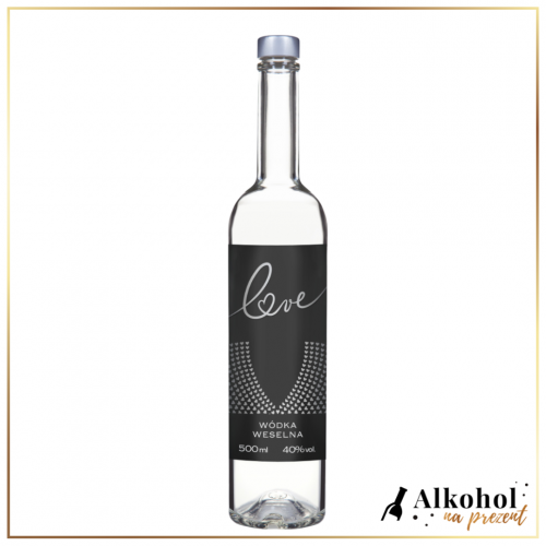 WÓDKA TORUŃSKA WESELNA LOVE BLACK/WHITE ON FUTURA