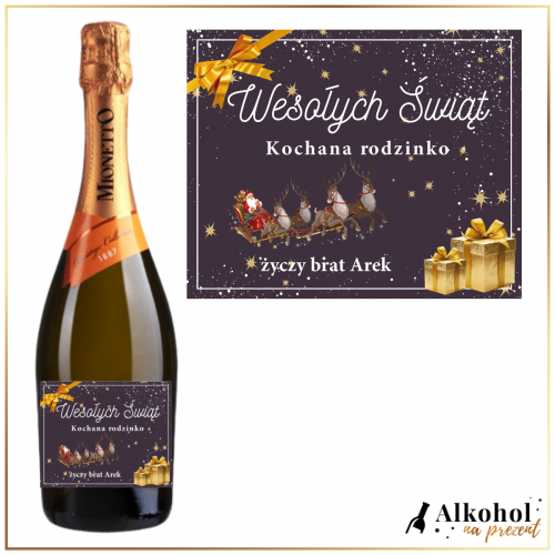 PREZENTY Z KOKARDĄ MIONETTO D.O.C. TREVISO - PREZENT NA BOŻE NARODZENIE