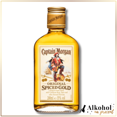 RUM CAPTAIN MORGAN SPICED GOLD 0.2L