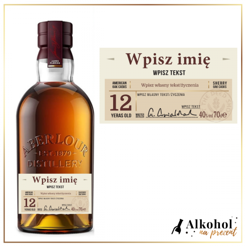 NA KAŻDĄ OKAZJĘ WHISKY ABERLOUR 12YO - PREZENT DLA KAŻDEGO