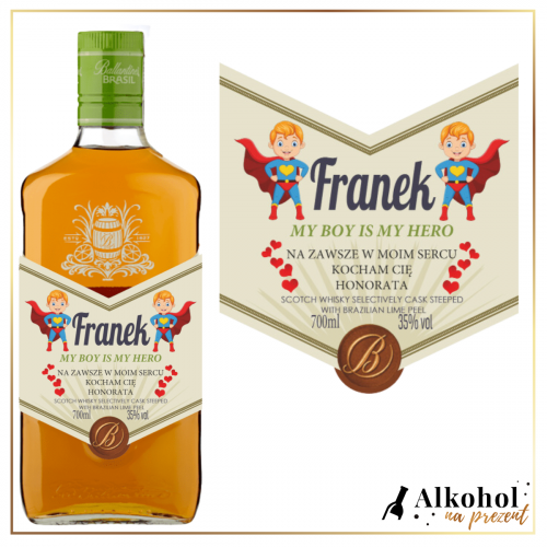 MY BOY IS MY HERO BALLANTINE'S BRASIL