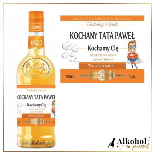 BOHATER ŻOŁĄDKOWA GORZKA-PREZENT NA DZIEŃ OJCA