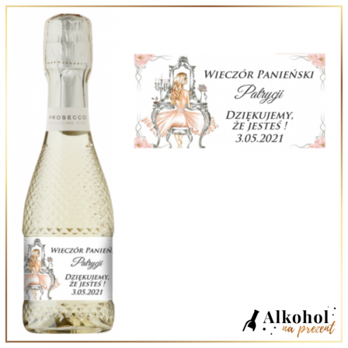 TOALETKA PANNY MŁODEJ MINI PROSECCO FREIXENET- PREZENT NA WIECZÓR PANIEŃSKI