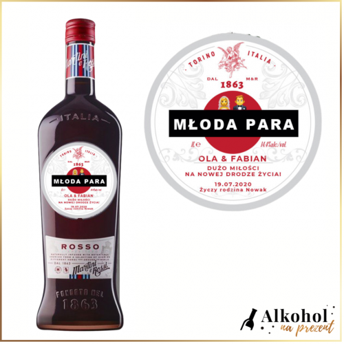 PARA MŁODA MARTINI ROSSO