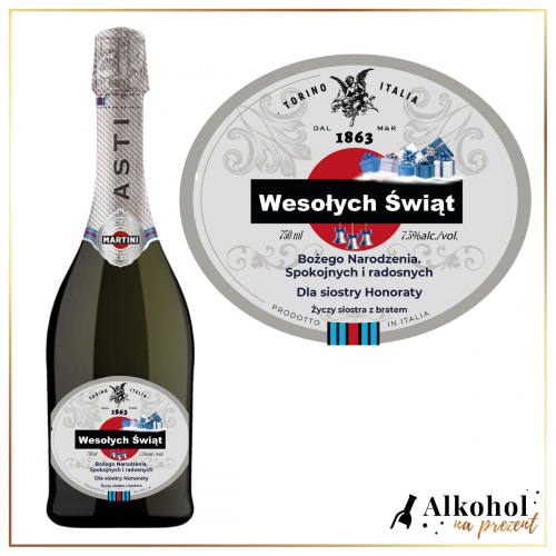 ŚWIĄTECZNE MARTINI ASTI - PREZENT NA BOŻE NARODZENIE