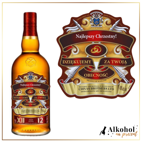 CHRZESTNY CHIVAS REGAL - PREZENT DLA CHRZESTNEGO