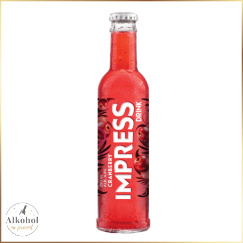 DRINK SOBIESKI IMPRESS CRANBERRY 0.25L