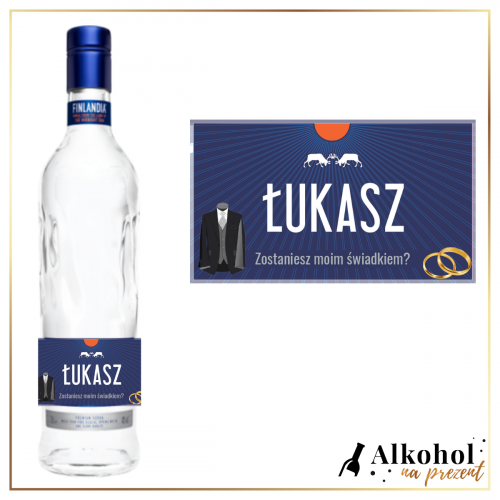 ZOSTANIESZ MOIM ŚWIADKIEM? FINLANDIA - PREZENT DLA ŚWIADKA