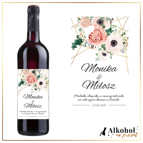 NA ŚLUB WINO CZERWONE