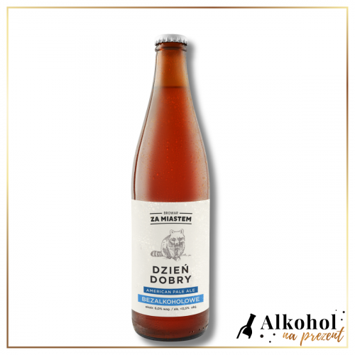 PIWO BEZALKOHOLOWE DZIEŃ DOBRY BROWAR ZA MIASTEM 0.5L