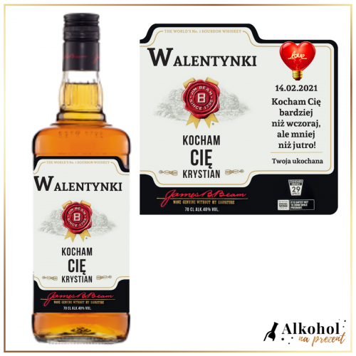 WALENTYNKOWY JIM BEAM WHITE