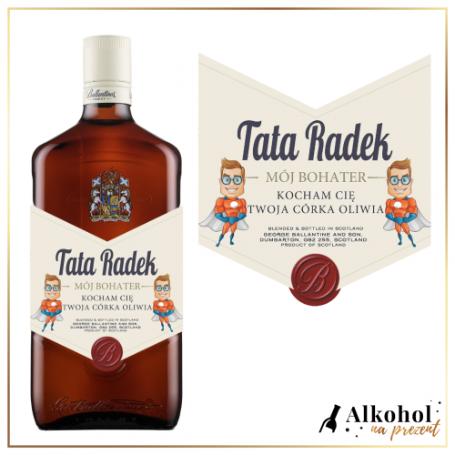 BOHATER BALLANTINE'S - PREZENT DLA TATY