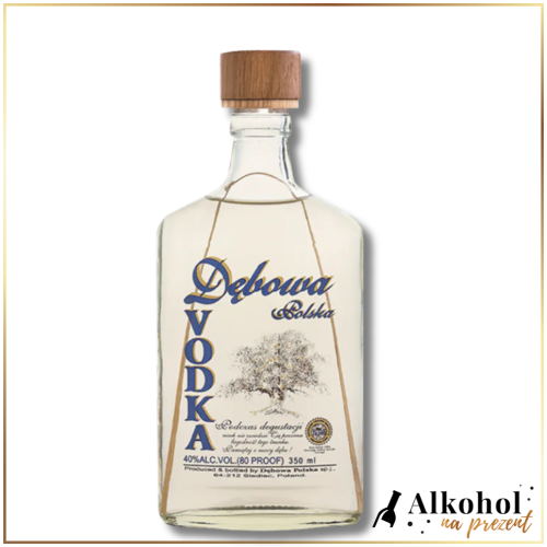 WÓDKA DĘBOWA POLSKA PIERSIÓWKA 0.35L